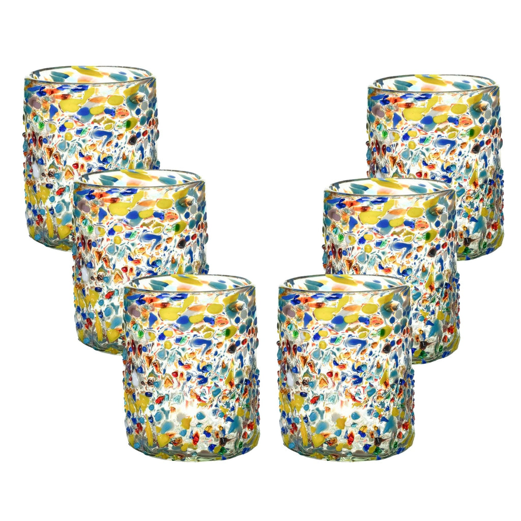 Set de 6 Vasos Confeti