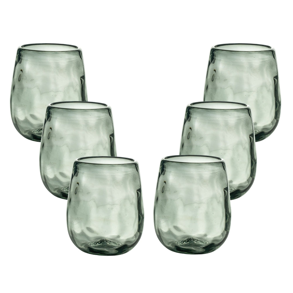 Set de 6 Vasos Stemless Humo
