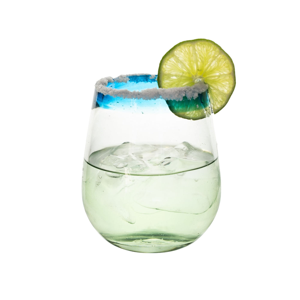 Set de 6 Vasos Stemless Posta Agua Marina