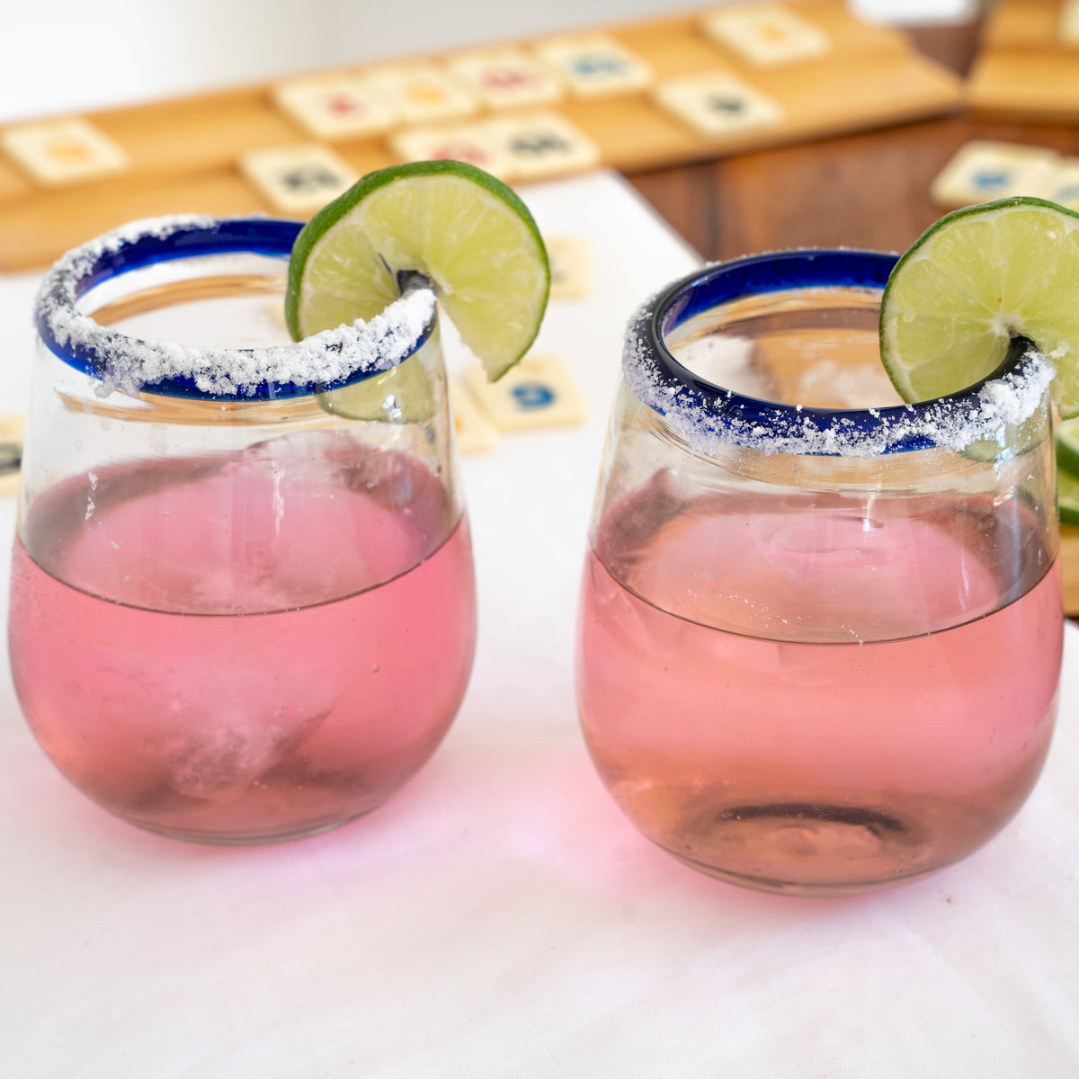 Set de 6 Vasos Stemless Posta Cobalto