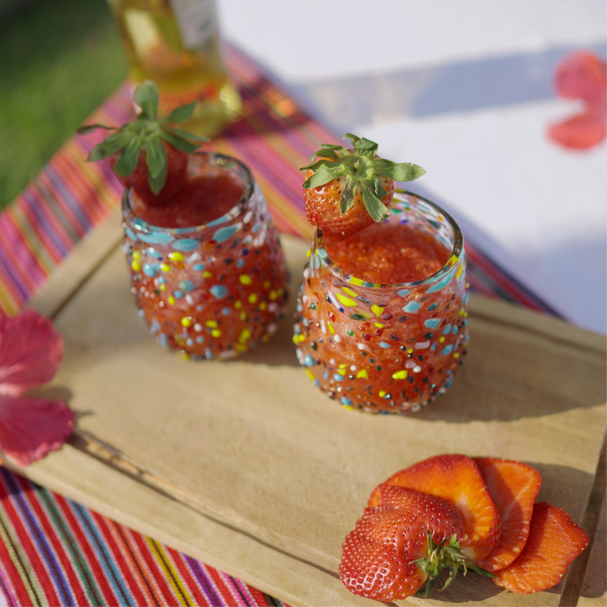 Set de 6 Vasos Stemless Confeti