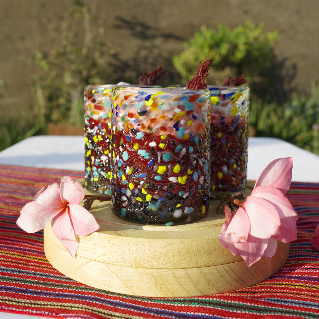 Set de 6 Vasos Confeti